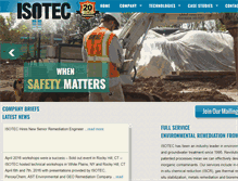 Tablet Screenshot of insituoxidation.com